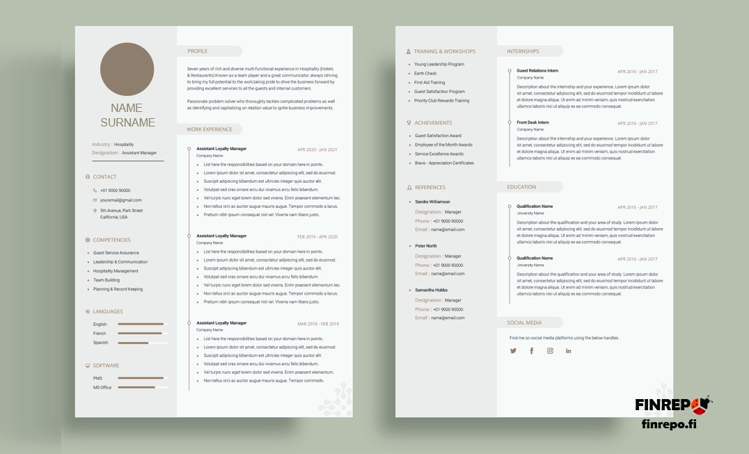 CV example